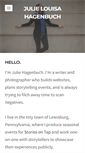 Mobile Screenshot of juliehagenbuch.com